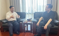 市人大常委会屈谦副主任听取一定发董事长工作汇报