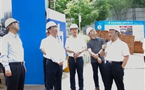 大渡口区四大班子领导调研一定发中心项目建设 聚力打造重庆西部新名片